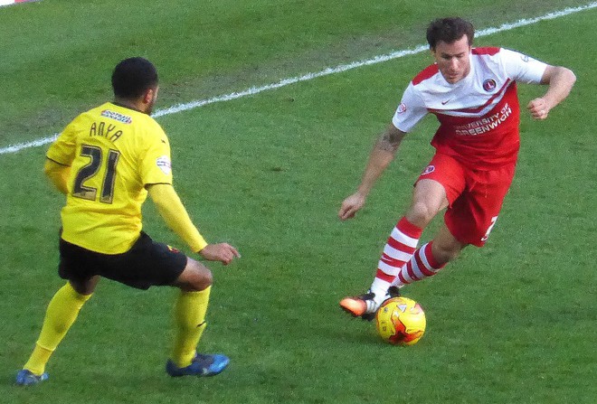 Moving away: Lawrie Wilson on the ball at Watford in January
